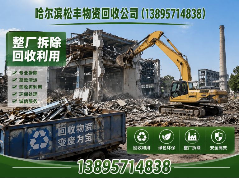 依兰县整厂拆除回收展示图